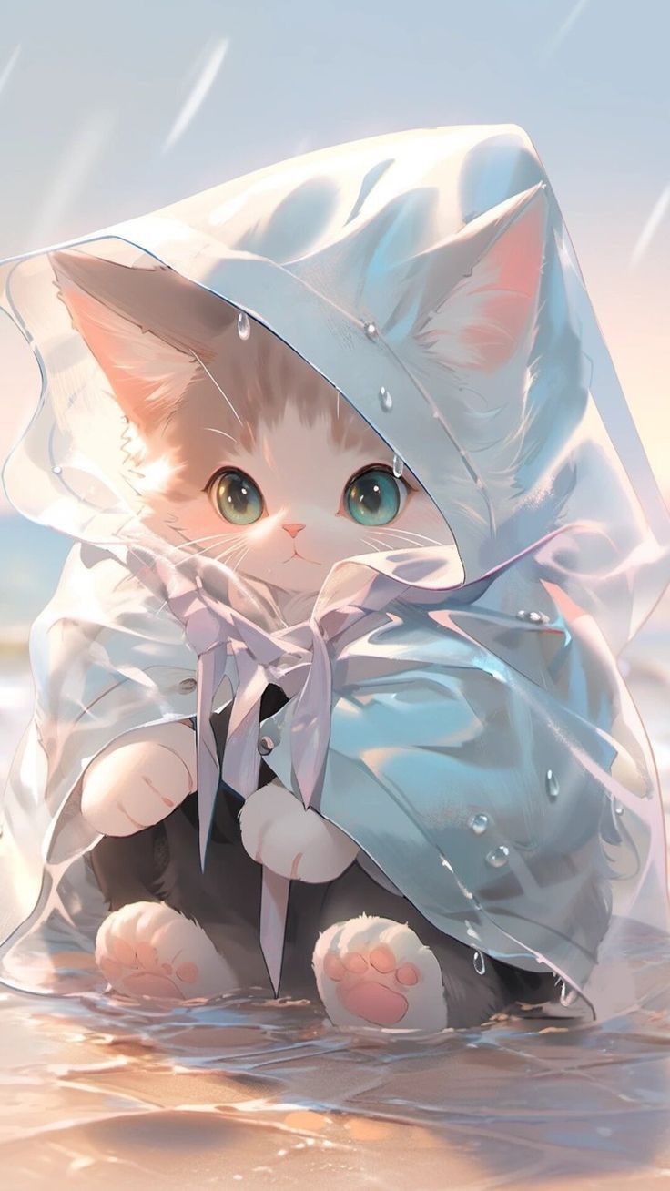 cutest anime cat