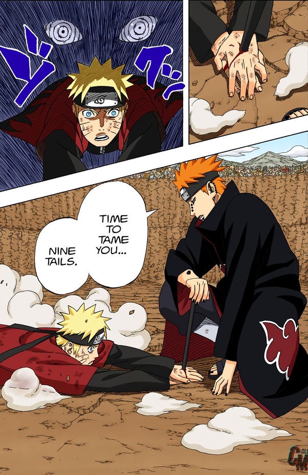 naruto episode pain vs naruto