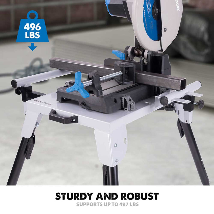 evolution miter saw stand