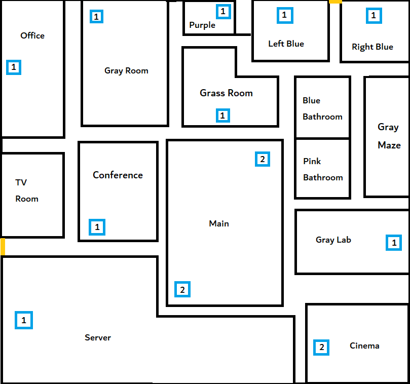 flee the facility map