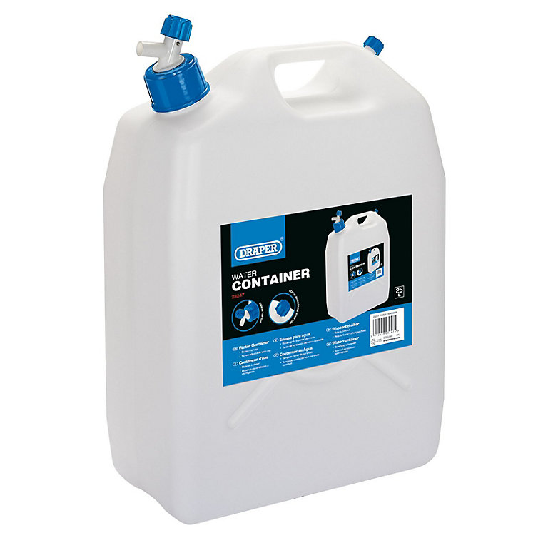 25 litre water container b&q