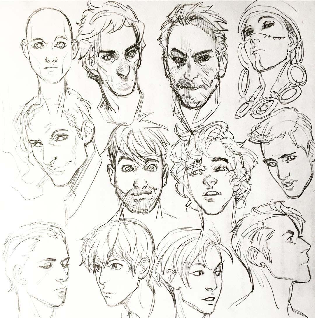 face draw reference