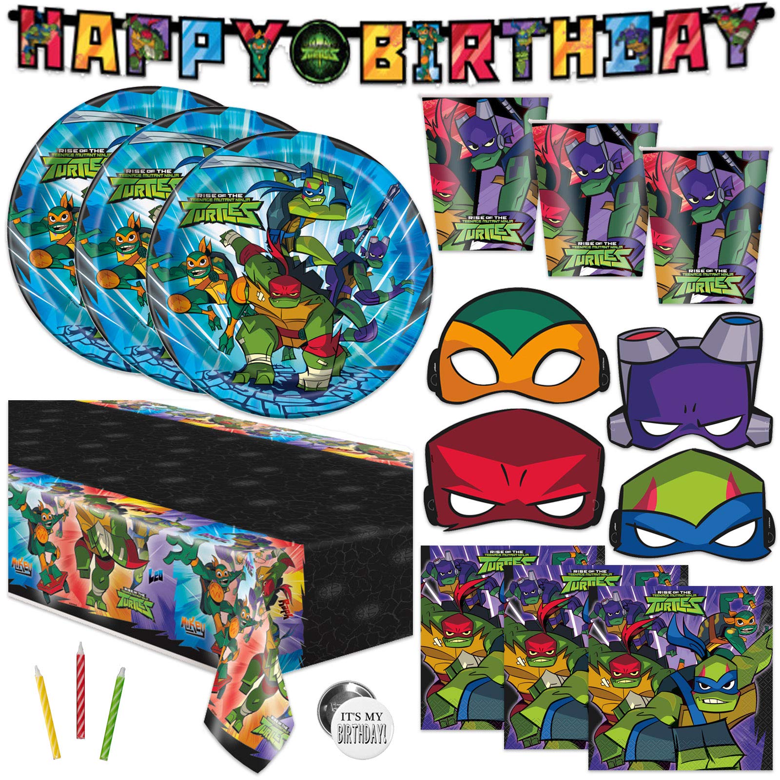 ninja turtle birthday party supplies