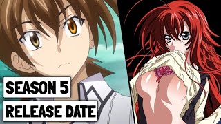 highschool dxd new season release date