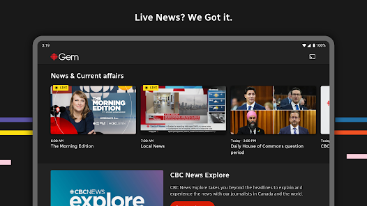 cbc gem website