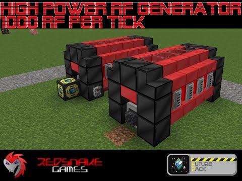 redstone flux generators