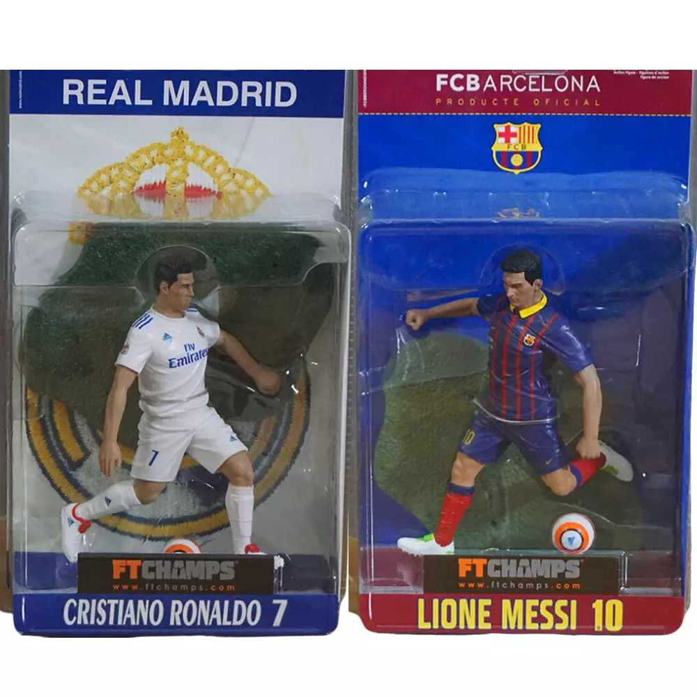 ronaldo and messi action figures