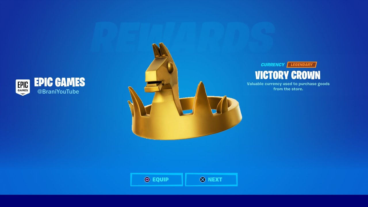 crown win fortnite