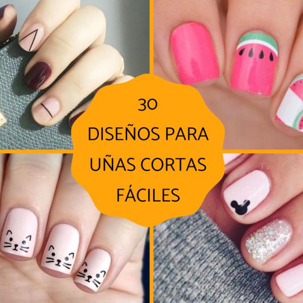 modelos de uñas chicas