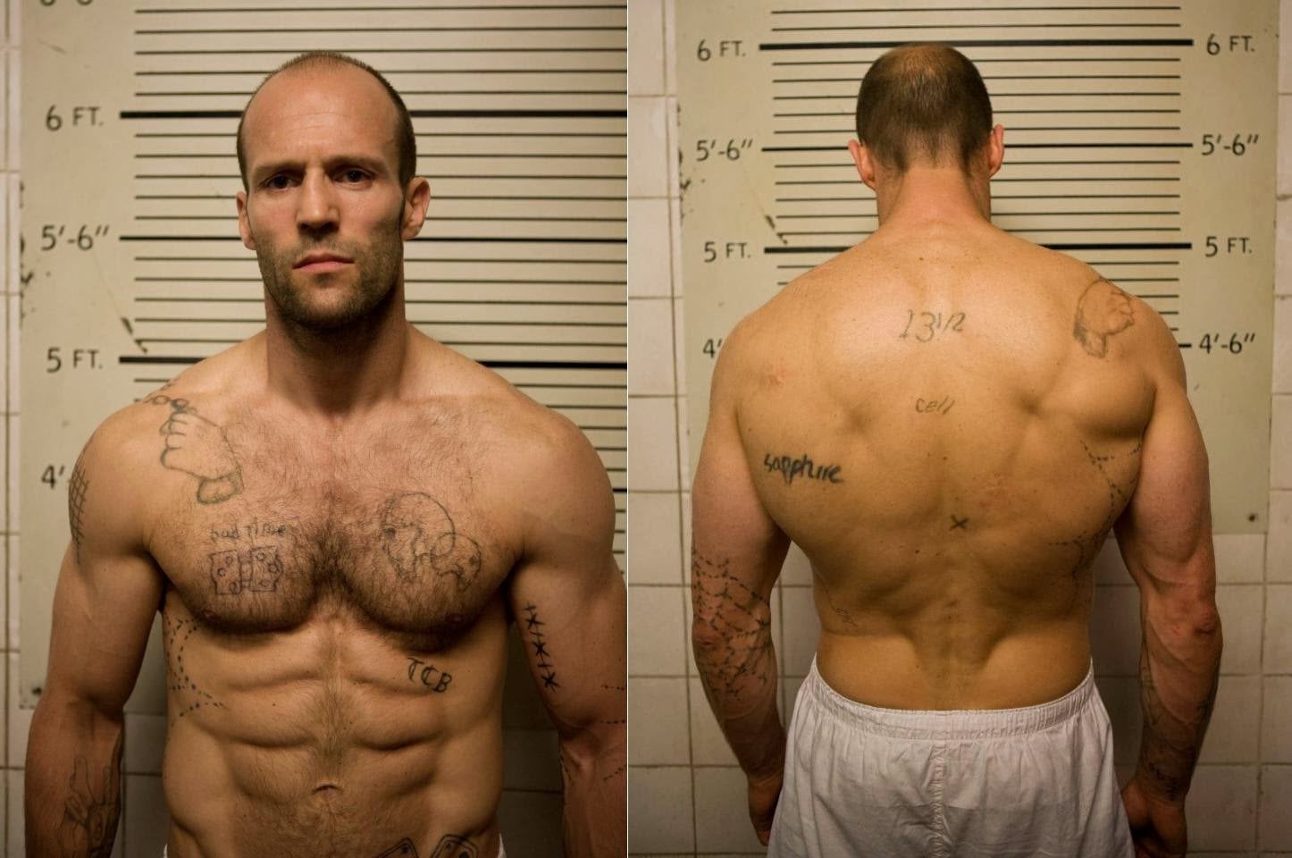 jason statham tattoos