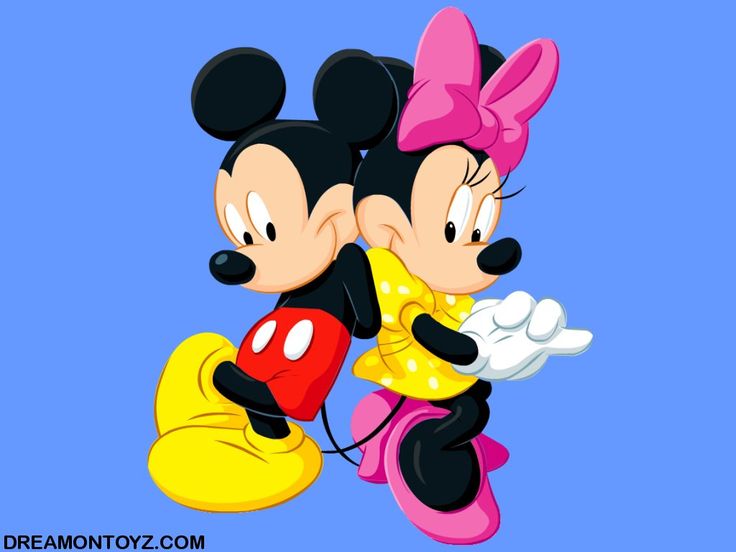 mickey mouse and mimi