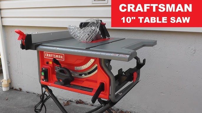 craftsman 10 inch table saw