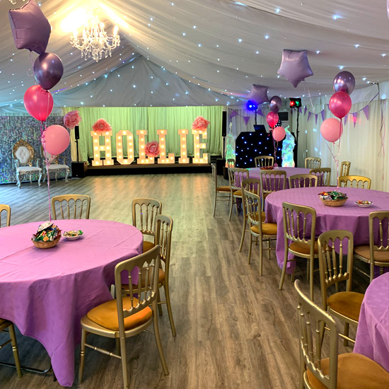 party hall for birthday near me