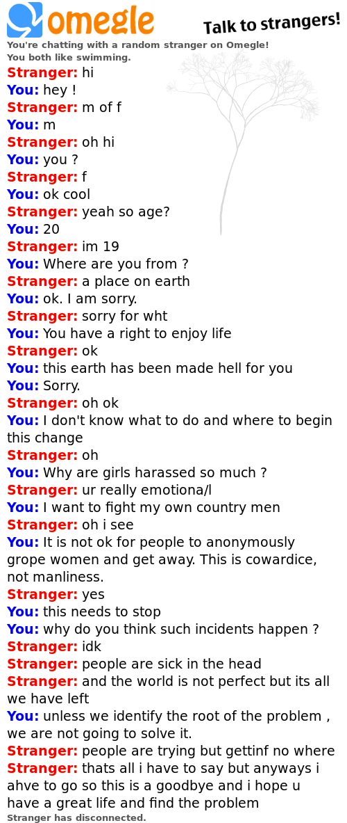 omegle for sexting