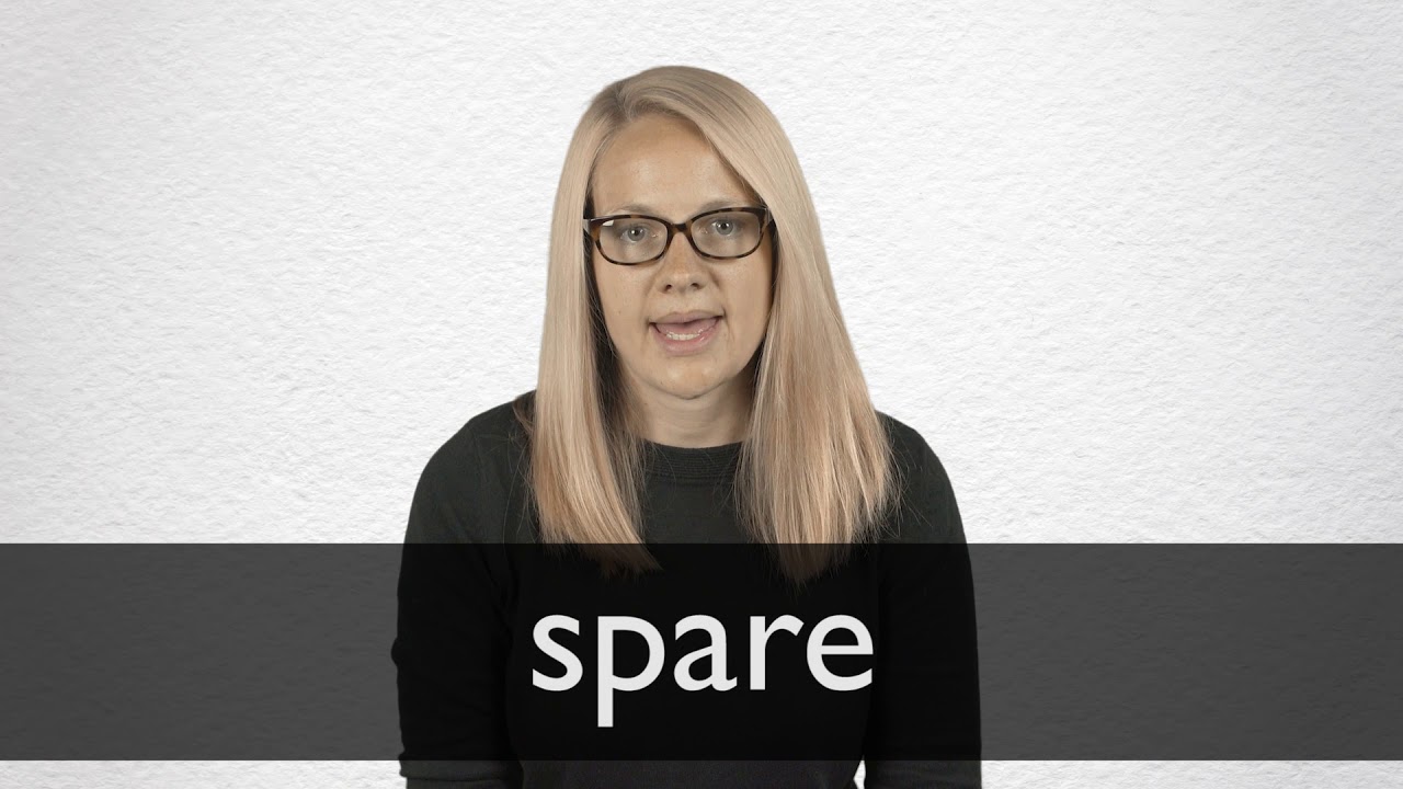 how to pronounce spare