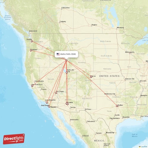 slc to idaho falls flights