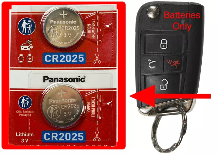 key battery for vw golf