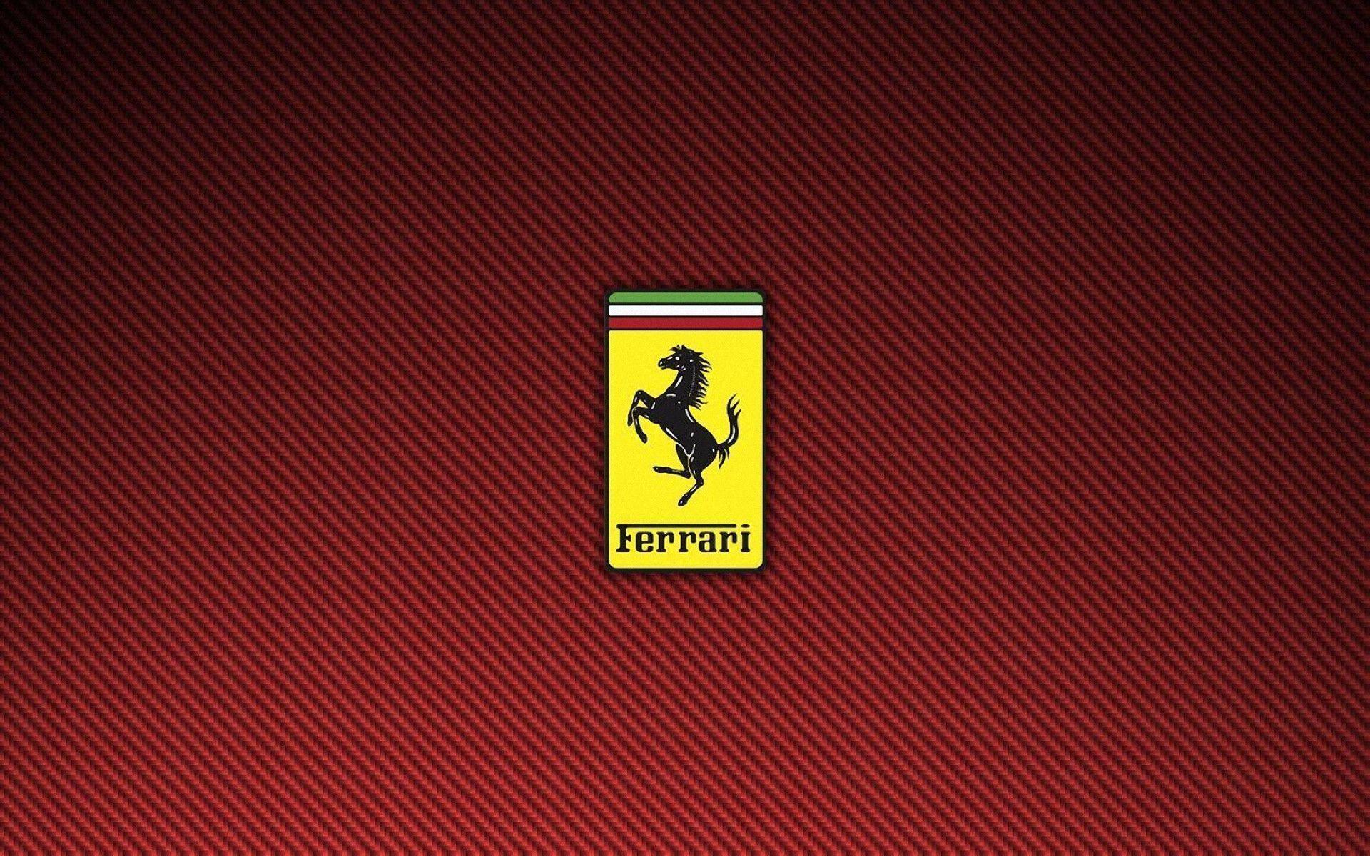 ferrari logo wallpaper 4k