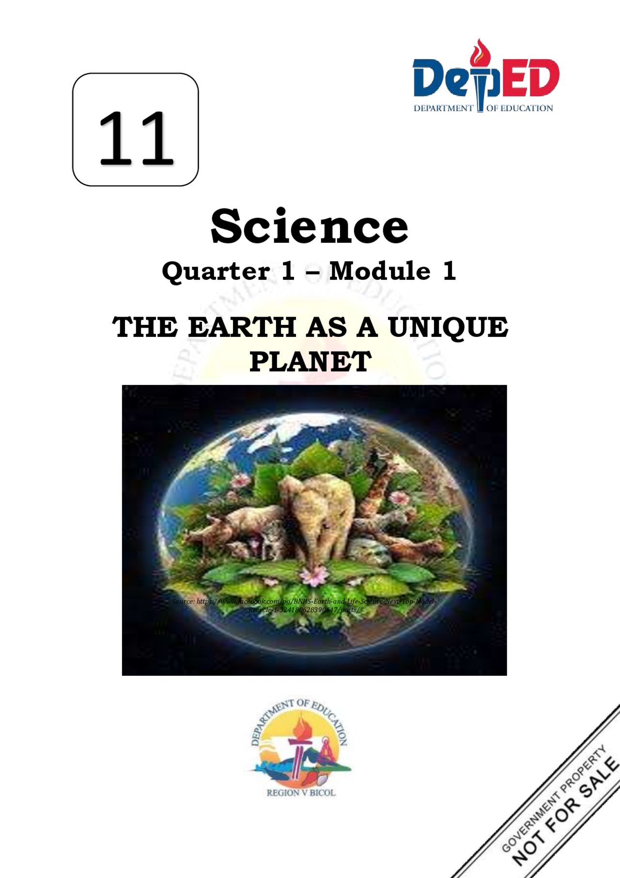 earth and life science grade 11 book pdf