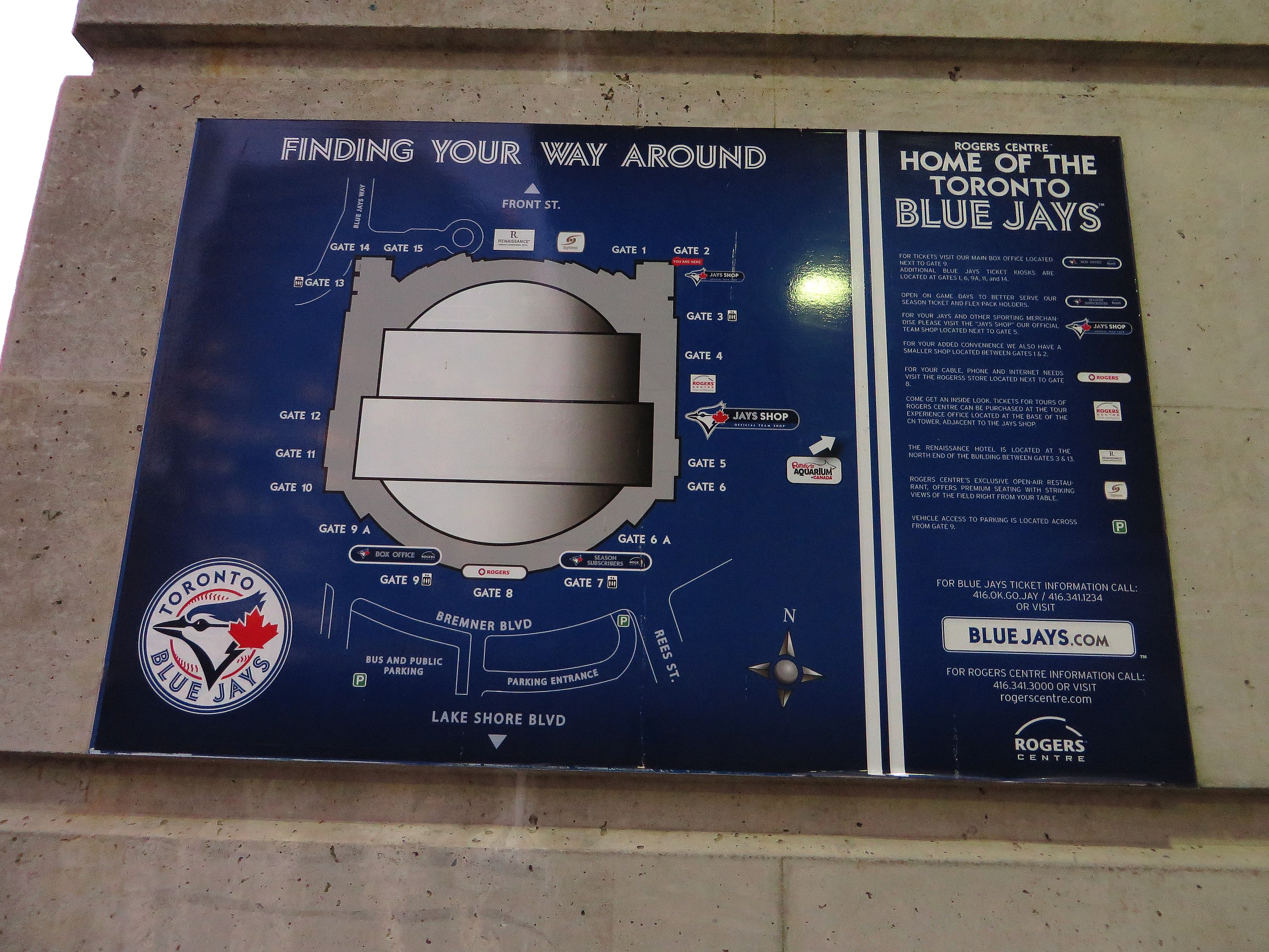 rogers centre gate 12