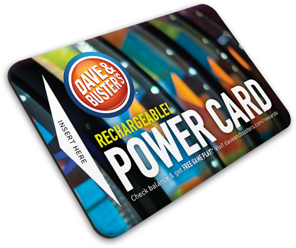 dave & busters card balance