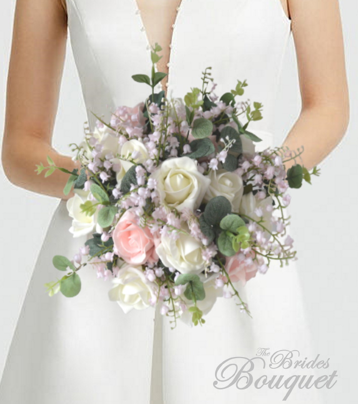 artificial bridesmaid bouquet