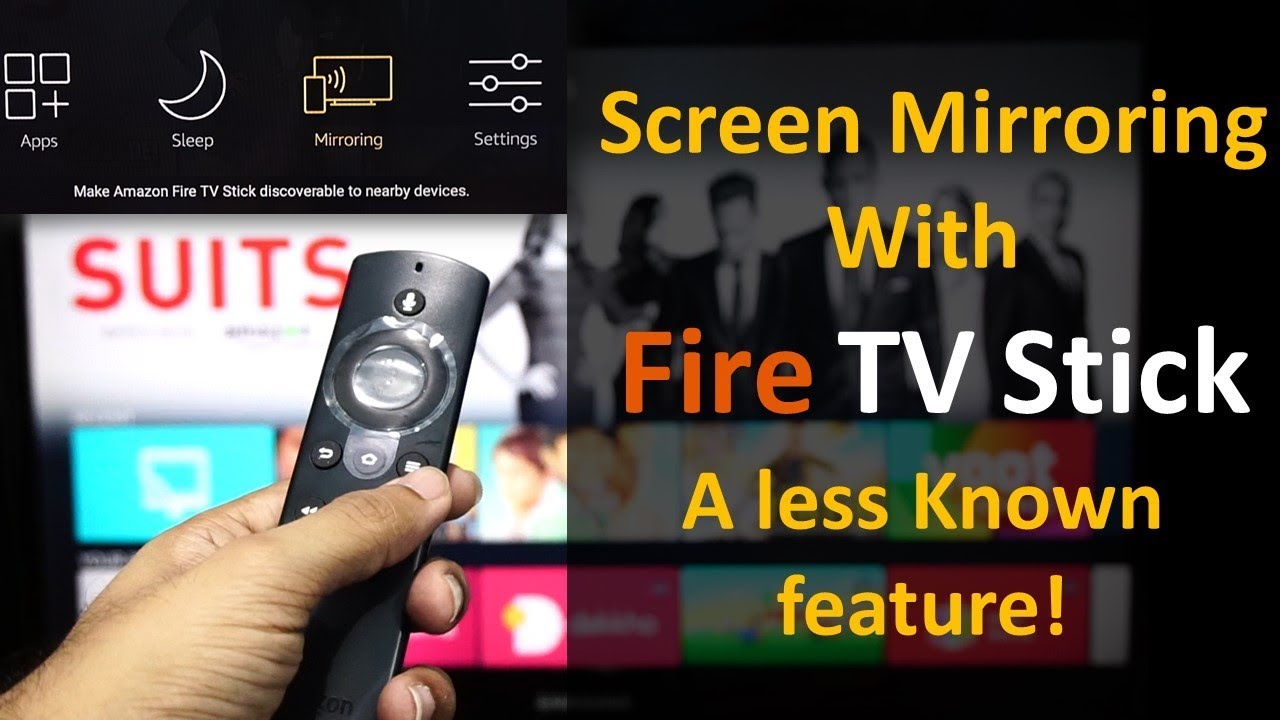 screen mirroring fire tv