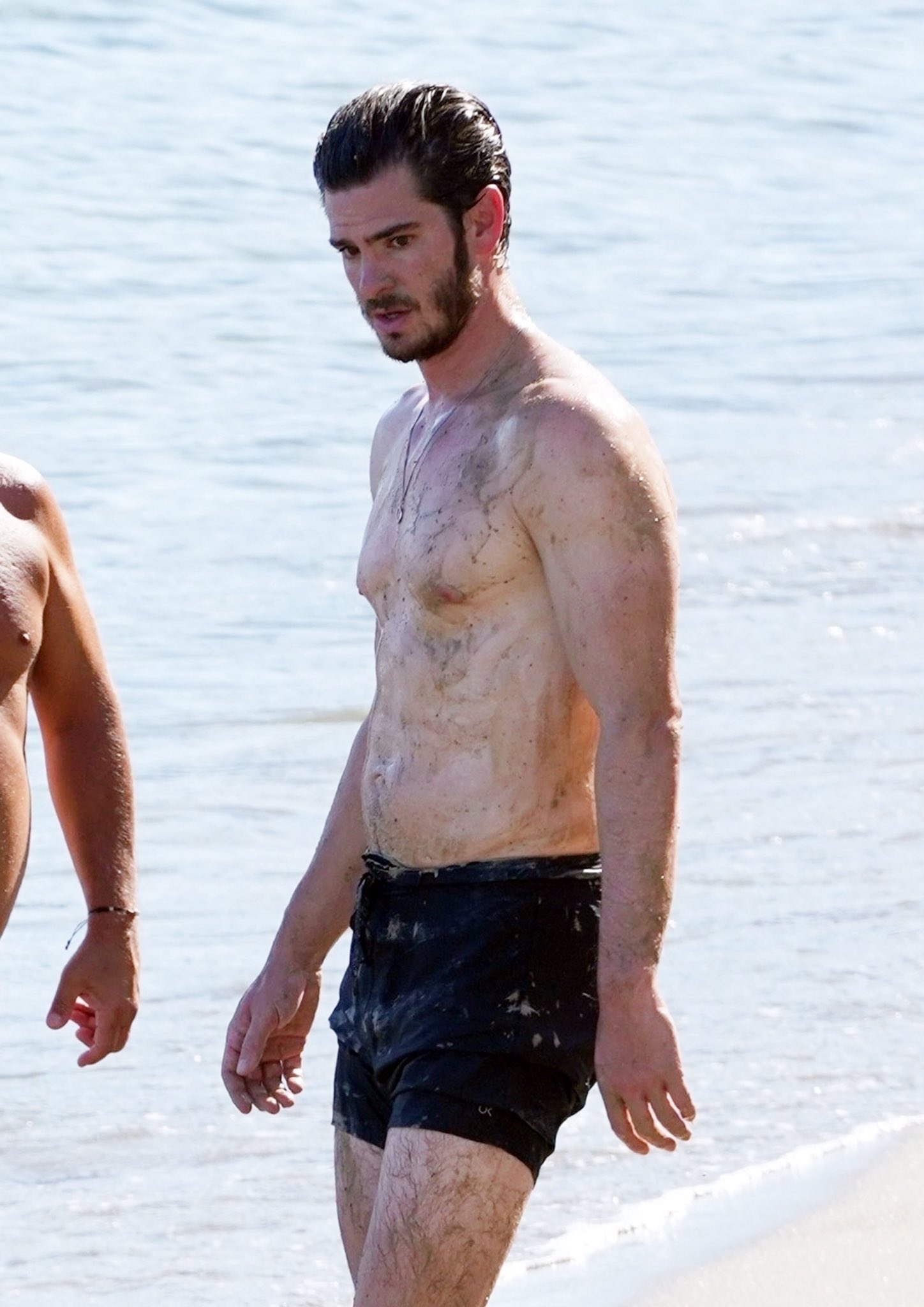 andrew garfield beach