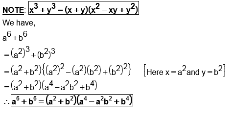 a 6 b 6 formula