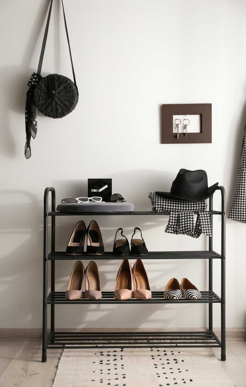 front door shoe rack