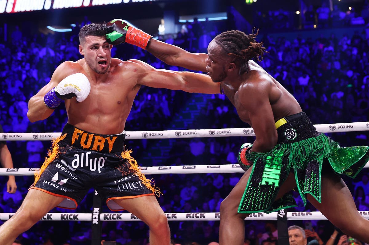 ksi vs tommy fury live updates