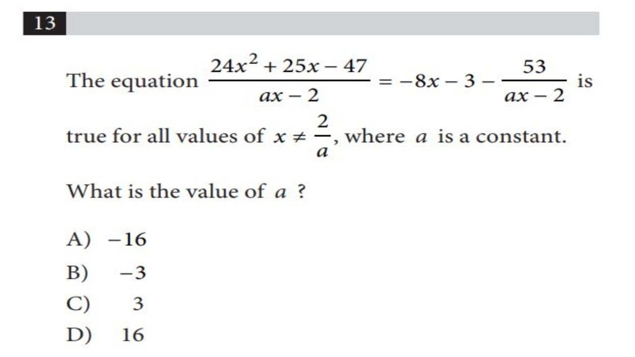 sat no calculator math