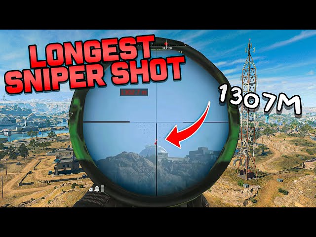 longest sniper shot warzone