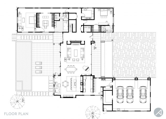 contemporary house blueprints