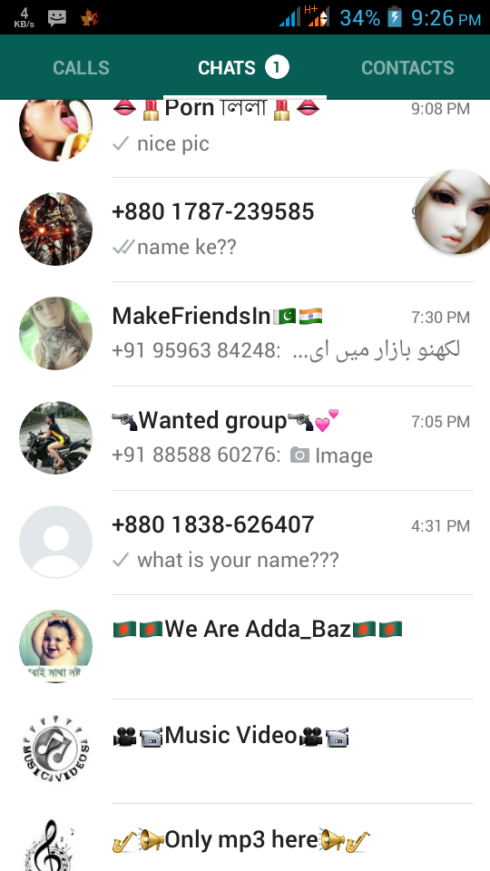 porn whatsapp group