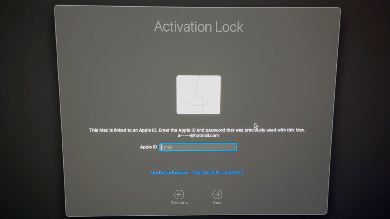 activation lock macbook