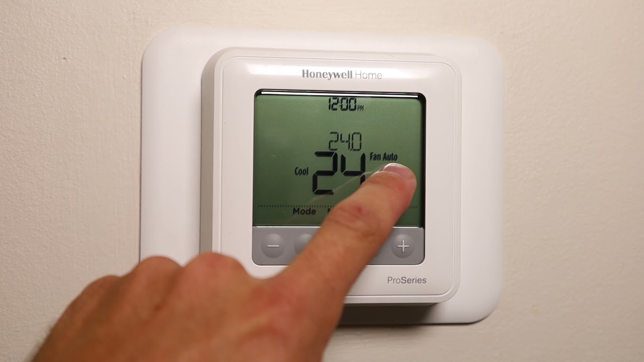 how to turn off the fan on a honeywell thermostat