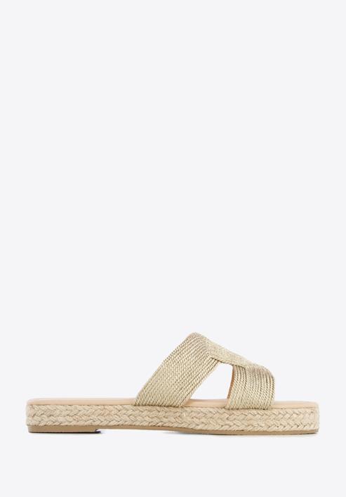 rope soled sandals