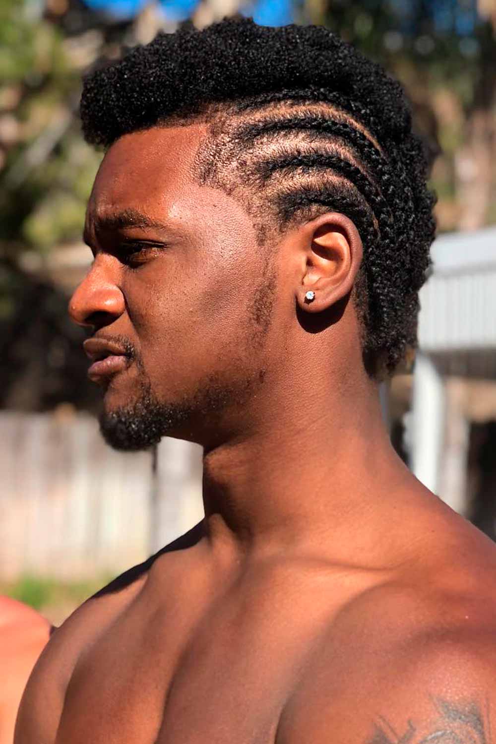 men hair braid styles