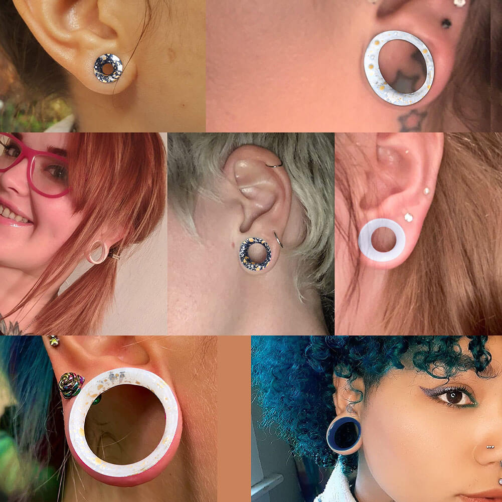 00 gauge earrings