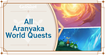 genshin impact aranyaka quest