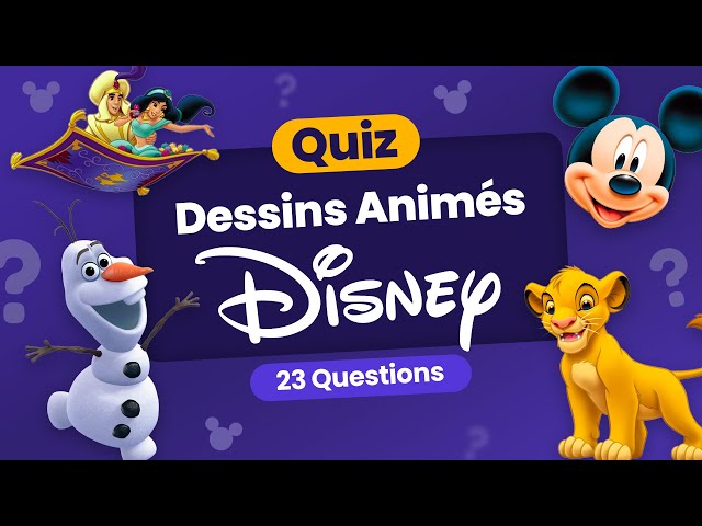 quiz sur disney