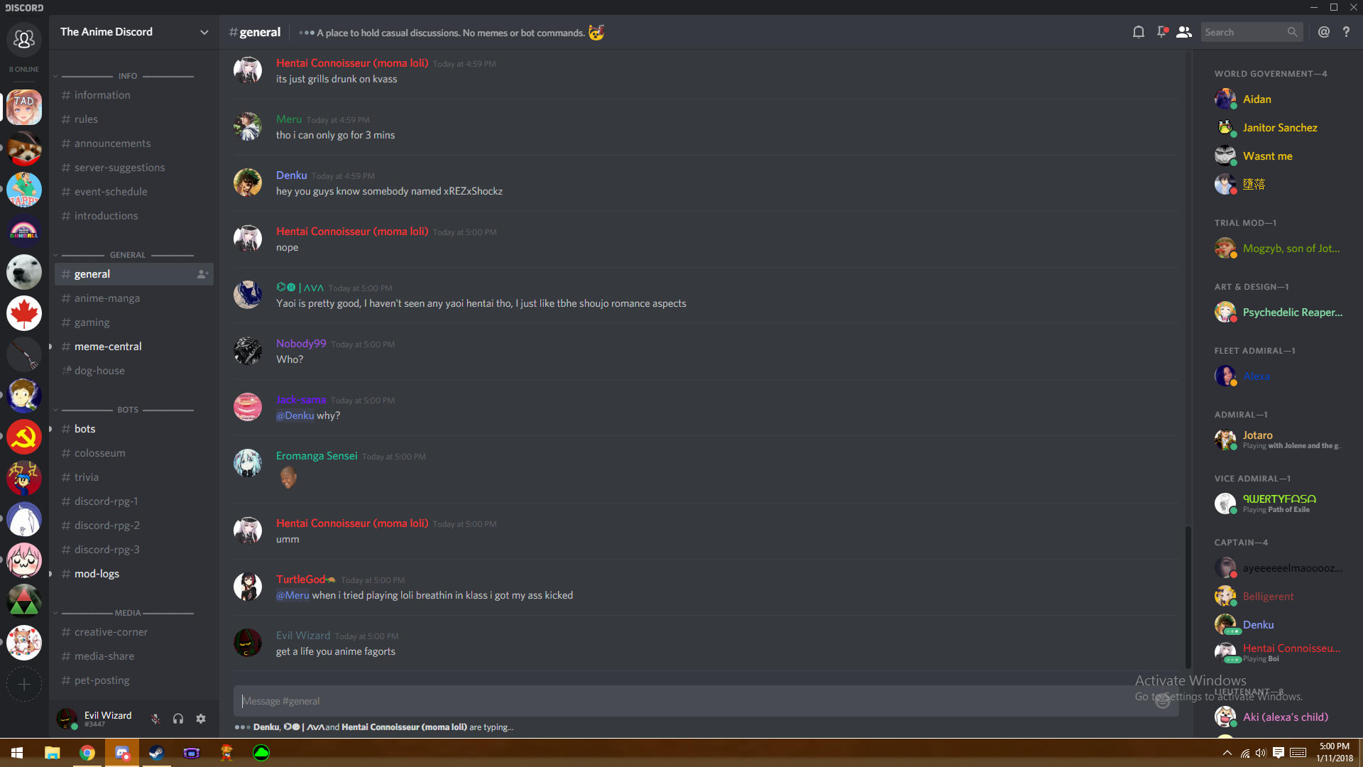 raid servers discord