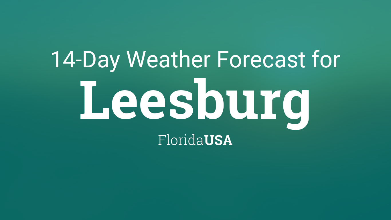 leesburg fl forecast