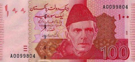 100 pakistani rupees