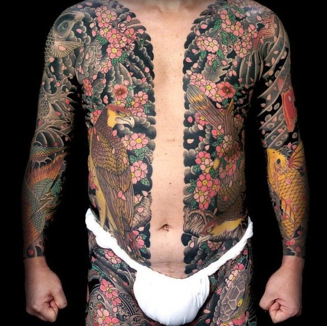 yakuza full body tattoo