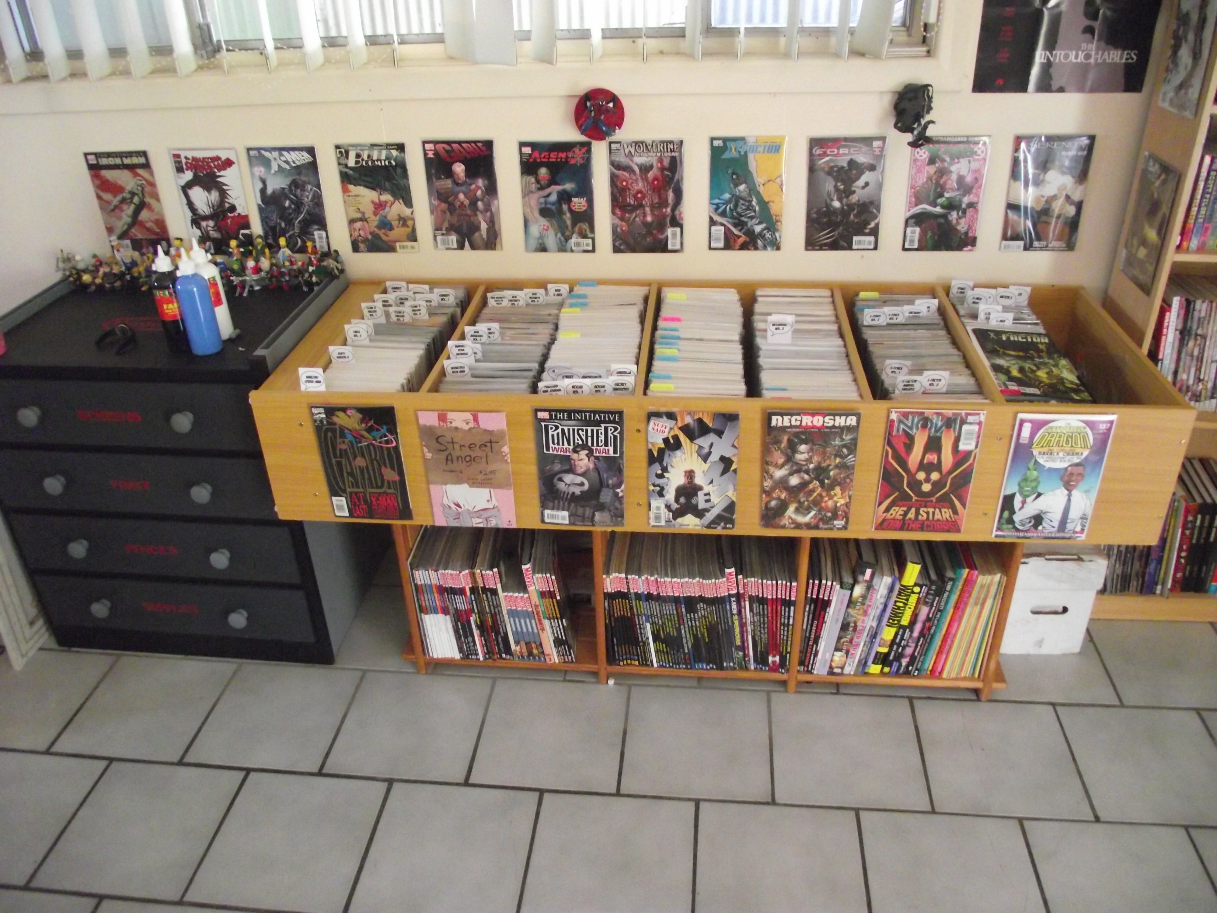 comic book case storage