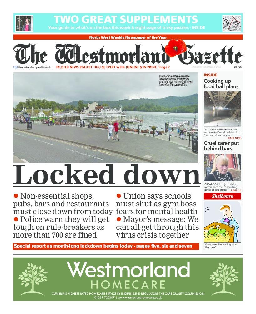 westmorland gazette news today