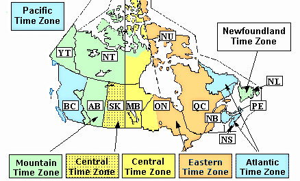 local time in ontario canada