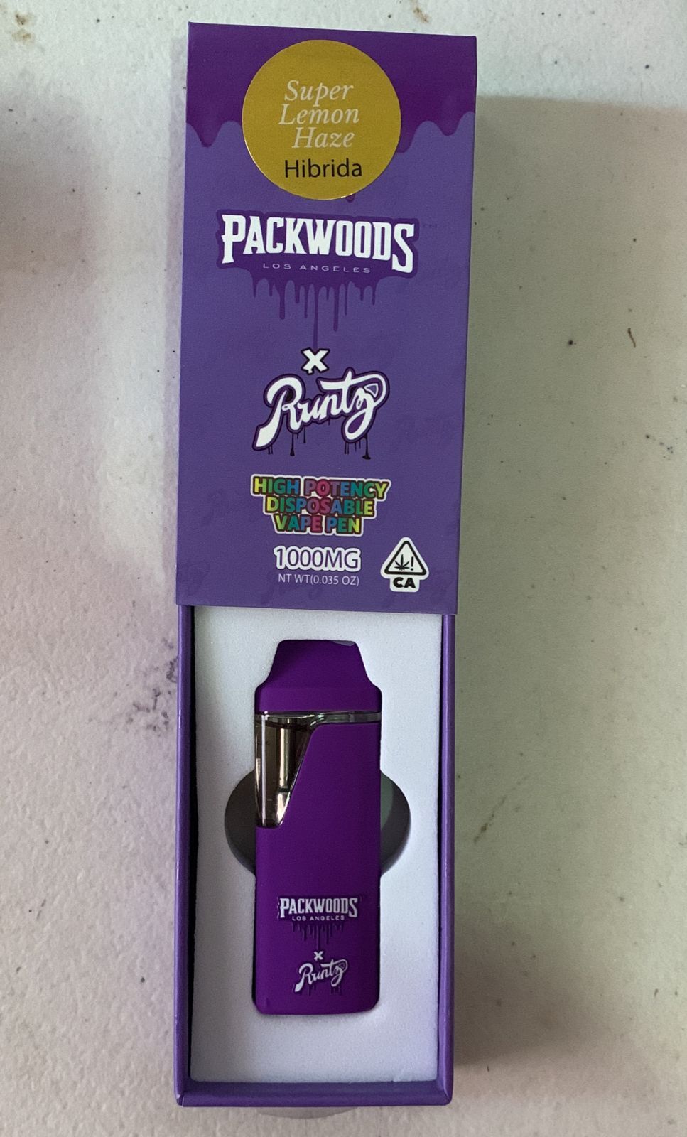 packwoods x runtz